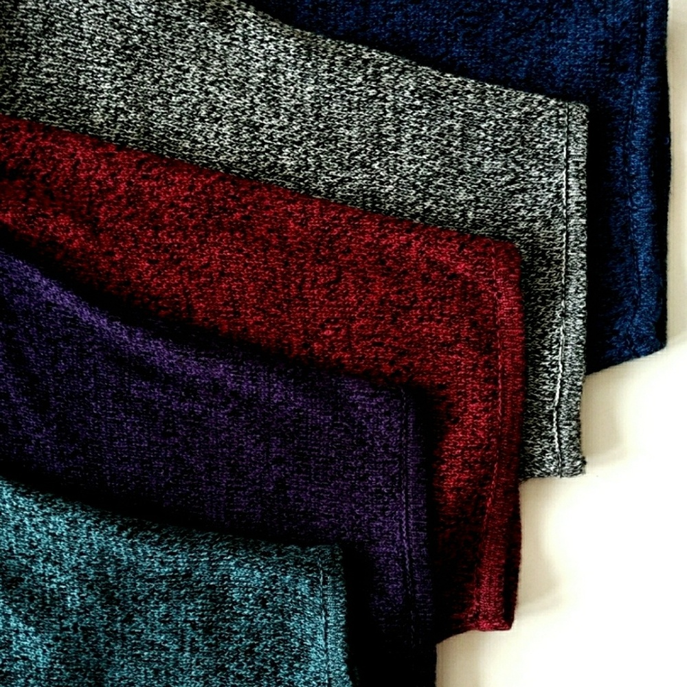 LAST 1! PLUS Cowl Neck Marled Knit Sweater - Picture 5 of 6